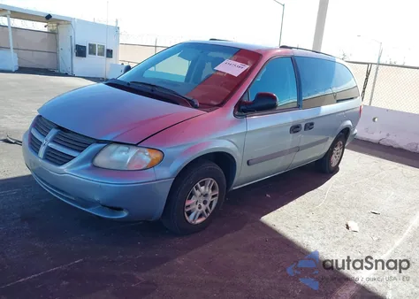 2005 Dodge Grand Caravan Se z USA, uszkodzony, nr VIN 1D4GP24R55B397363